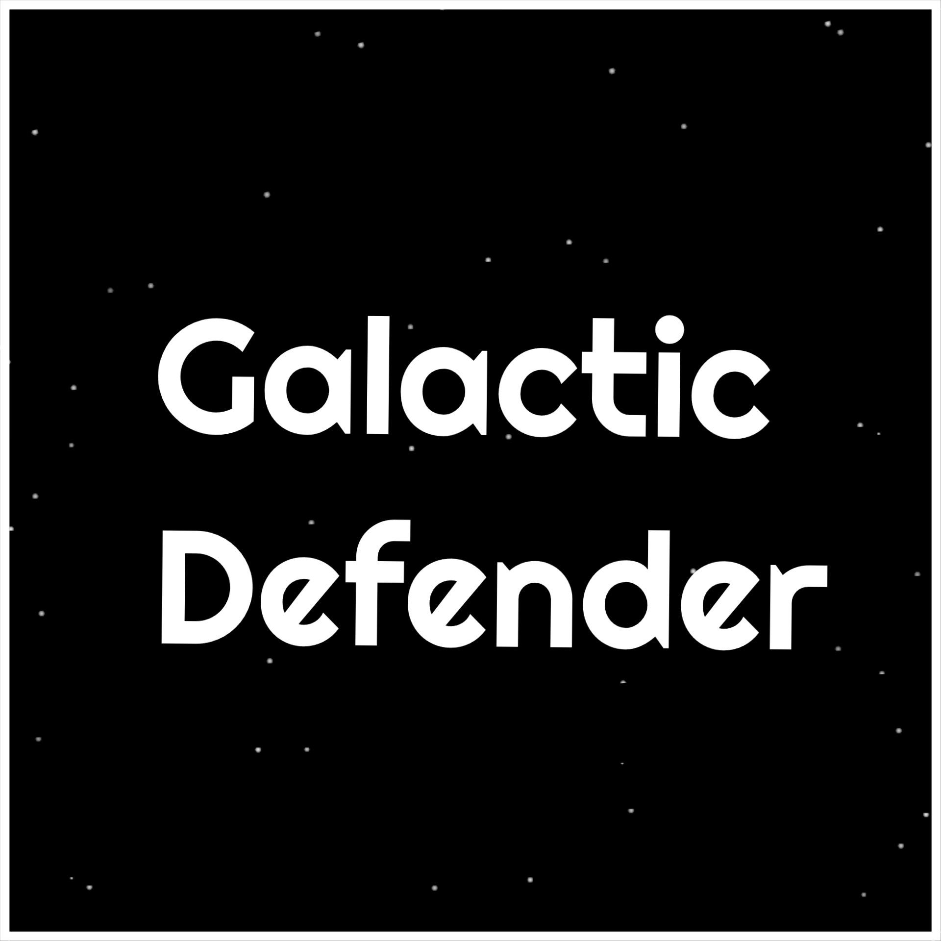 Galactic Defender Logo